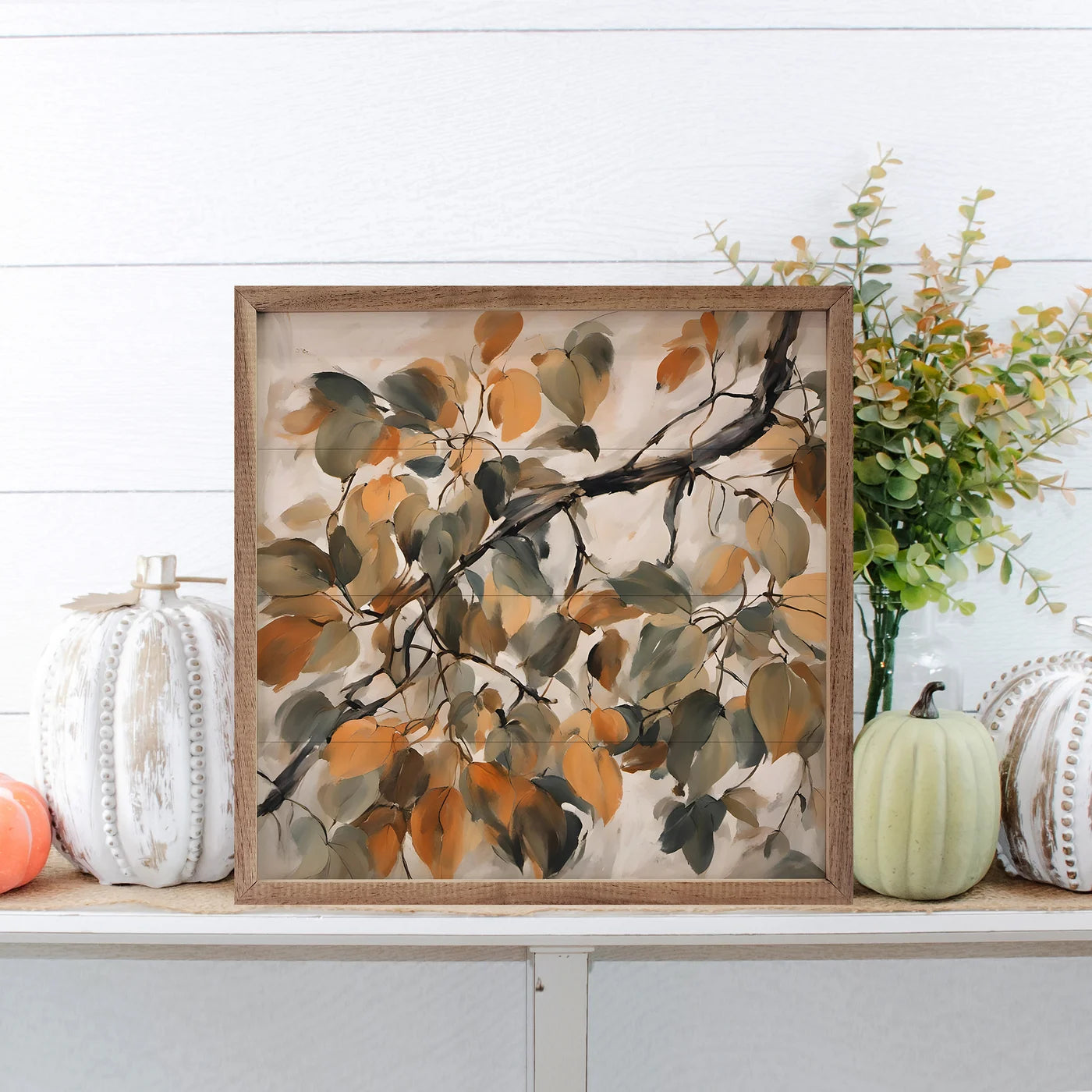 Changing Seasons Wood Framed Print