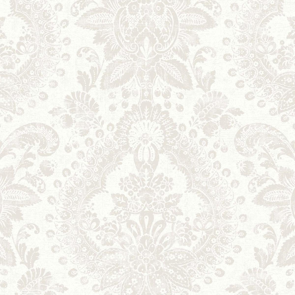 Schumacher Boudoir Medallion Wallpaper