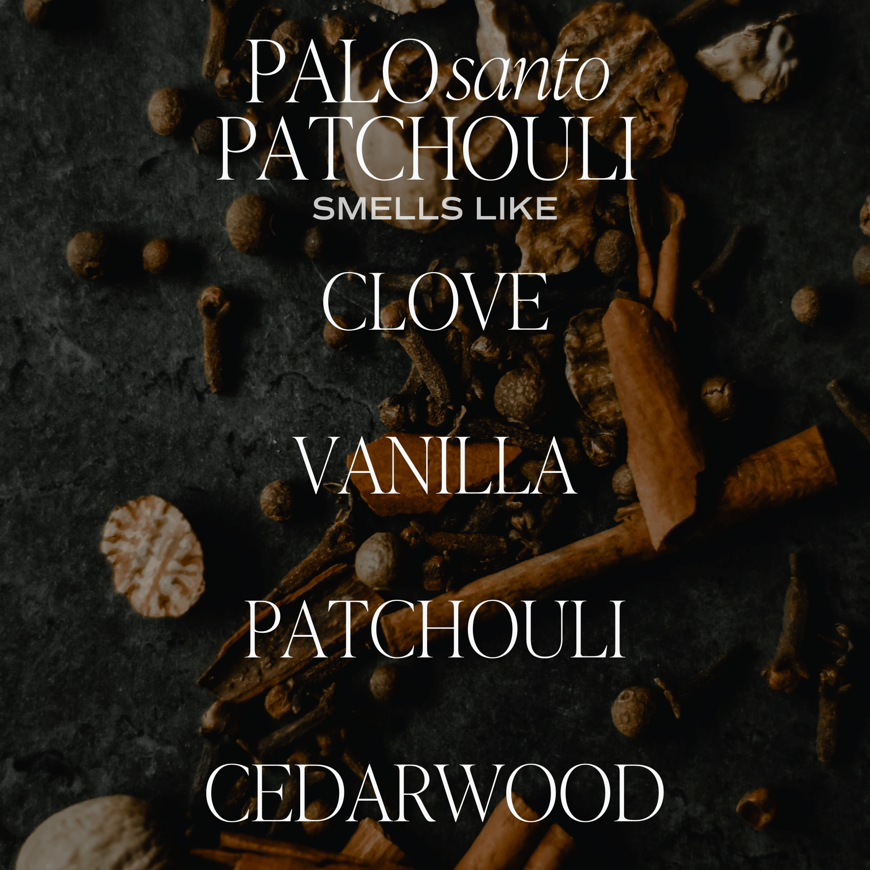 Palo Santo Patchouli White Jar Candle