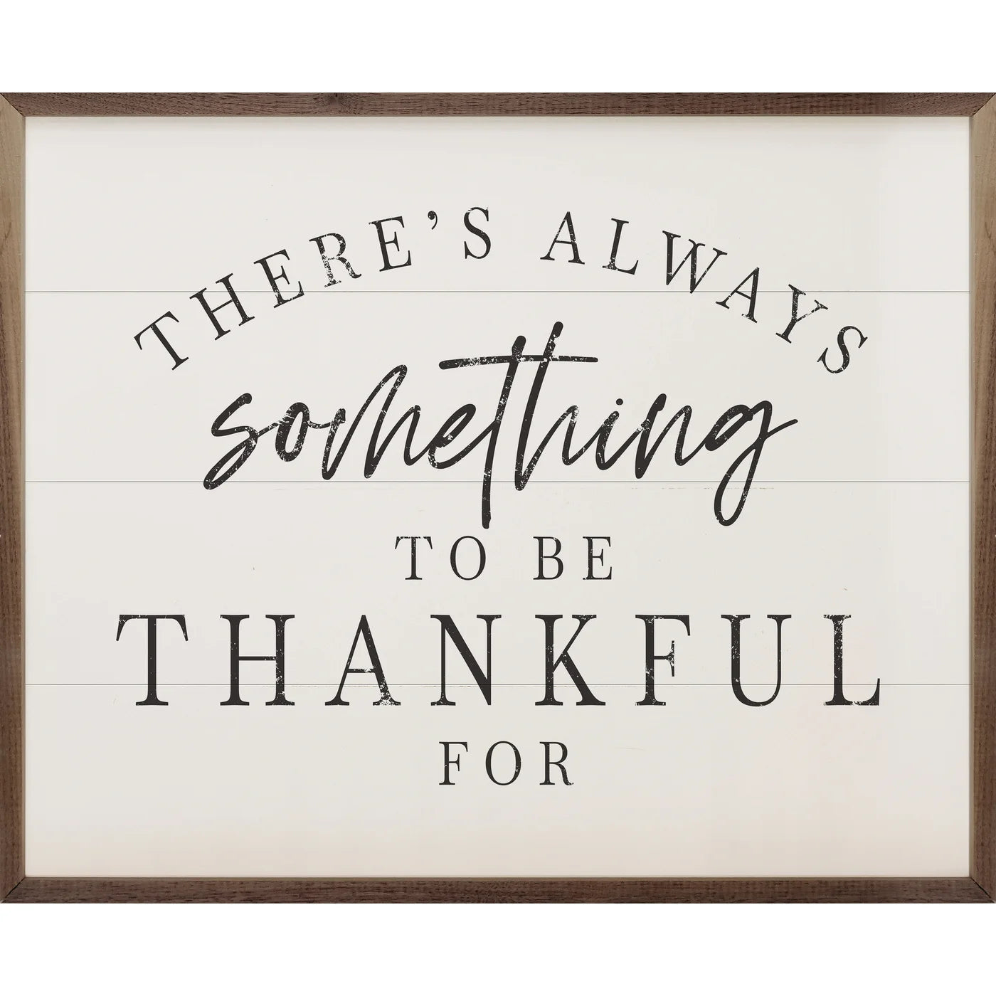 Something To Be Thankful For Wood Framed Print