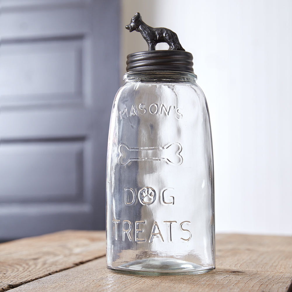 Dog Treat Mason Jar