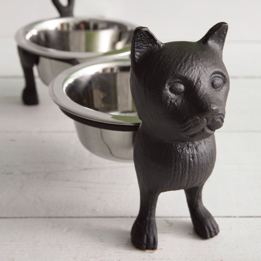 Cast Iron Pet Feeder Stand