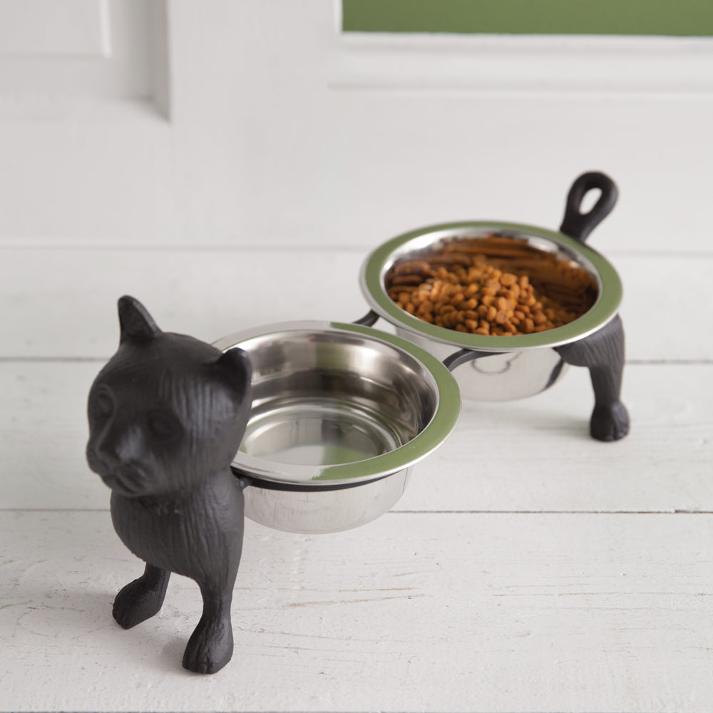 Cast Iron Pet Feeder Stand