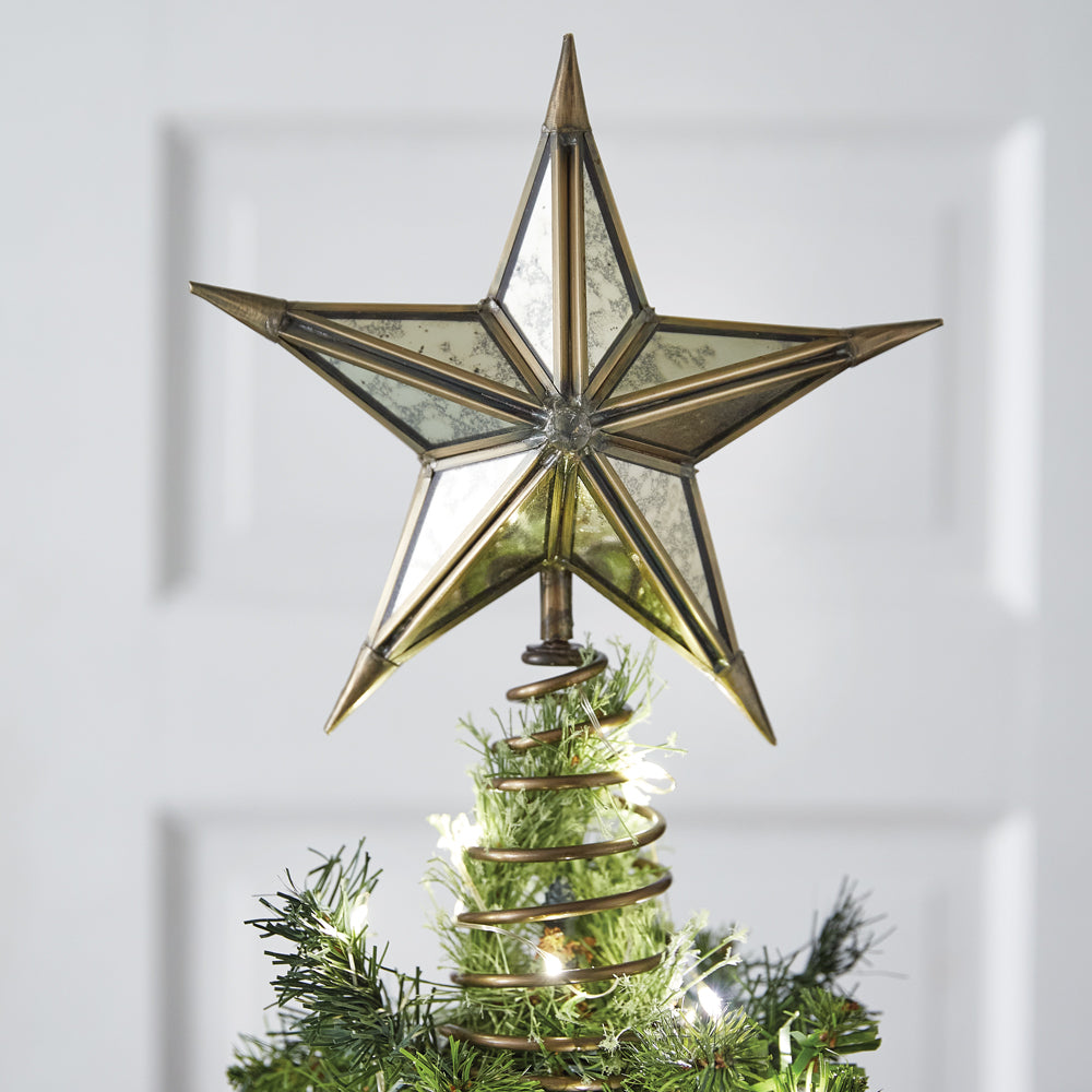 Retro Mercury Star Tree Topper