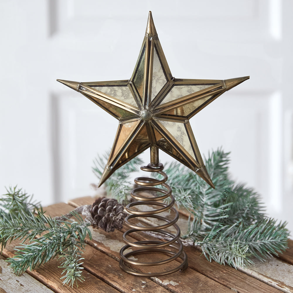 Retro Mercury Star Tree Topper