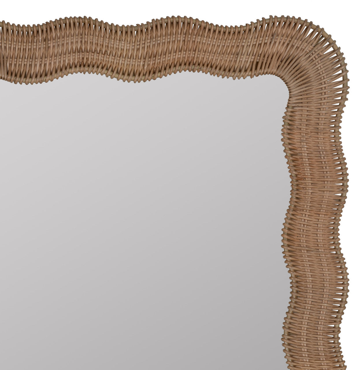 Scalloped Linden Mirror