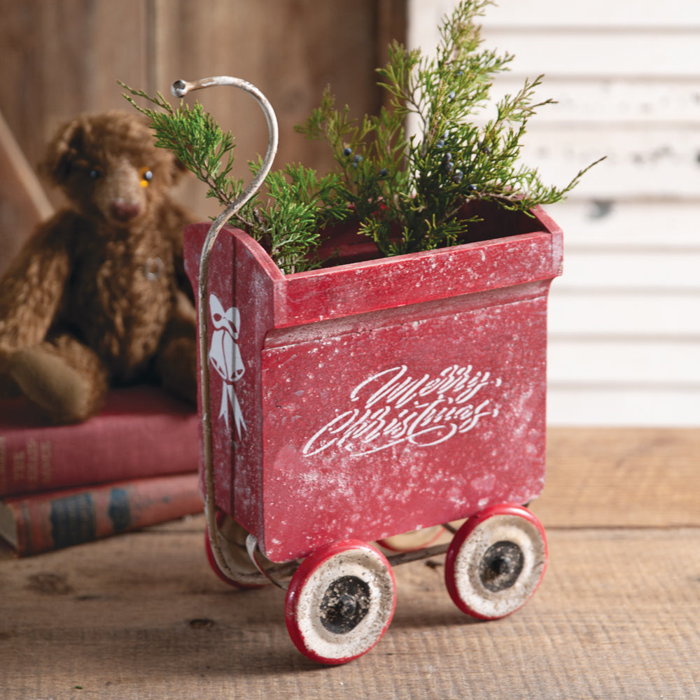 Christmas Pull-A-Long Wagon