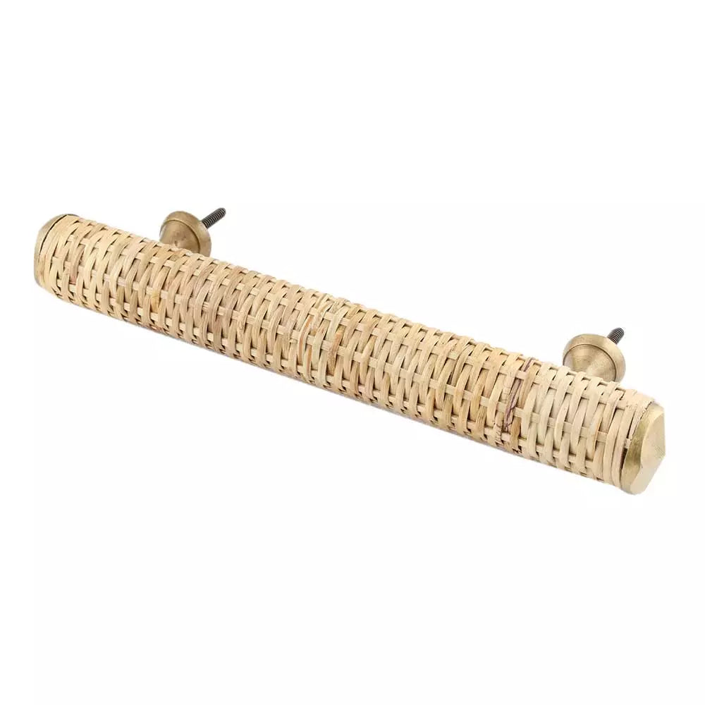 Round Rattan Cabinet Handle