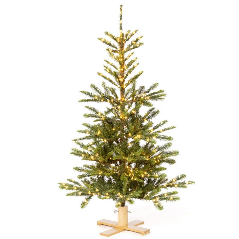 5' Great Northern Spruce Christmas Tree with Micro LED Lights - A Cottage in the City