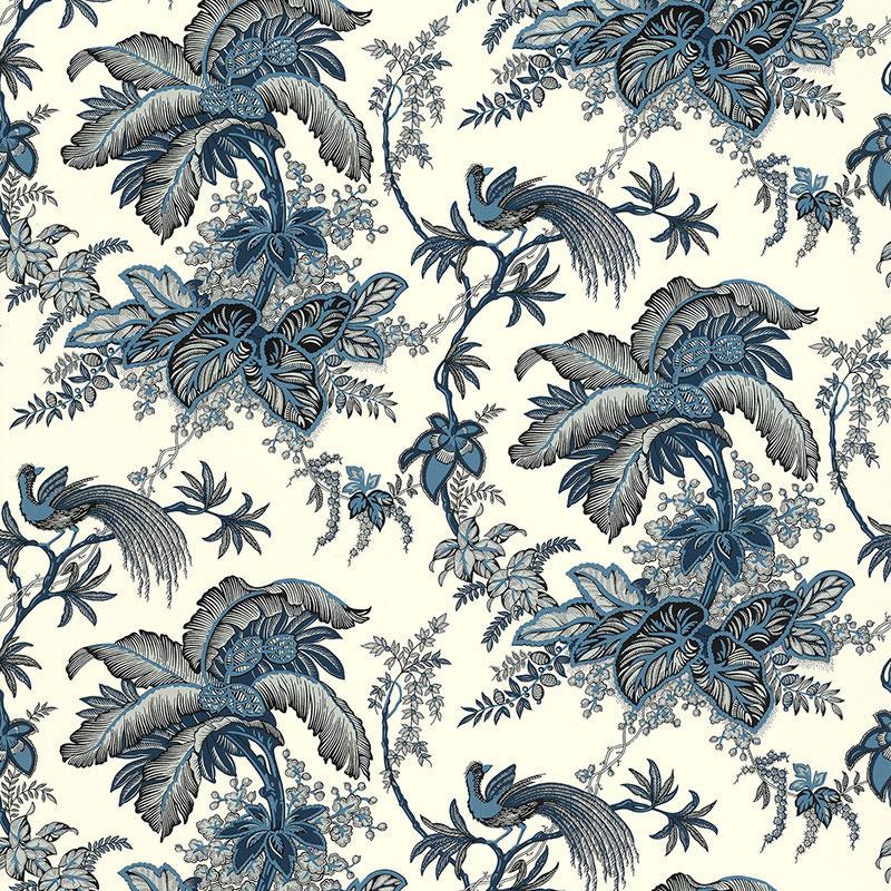 Schumacher Coconut Grove Wallpaper