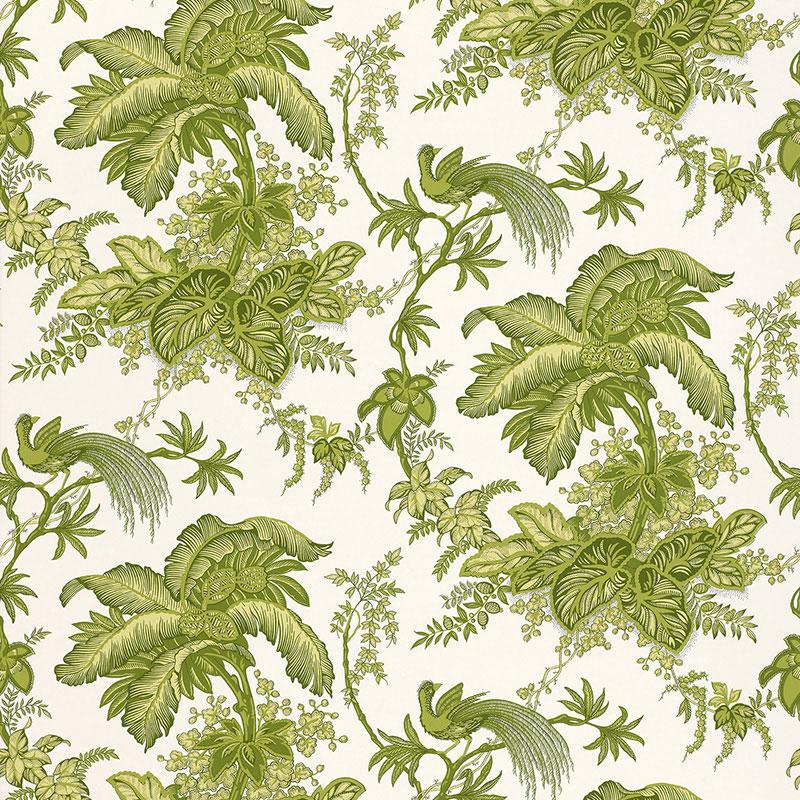 Schumacher Coconut Grove Wallpaper