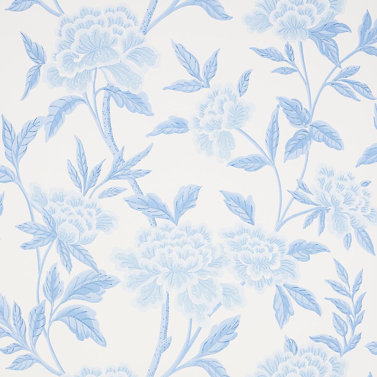 Schumacher Whitney Floral Wallpaper