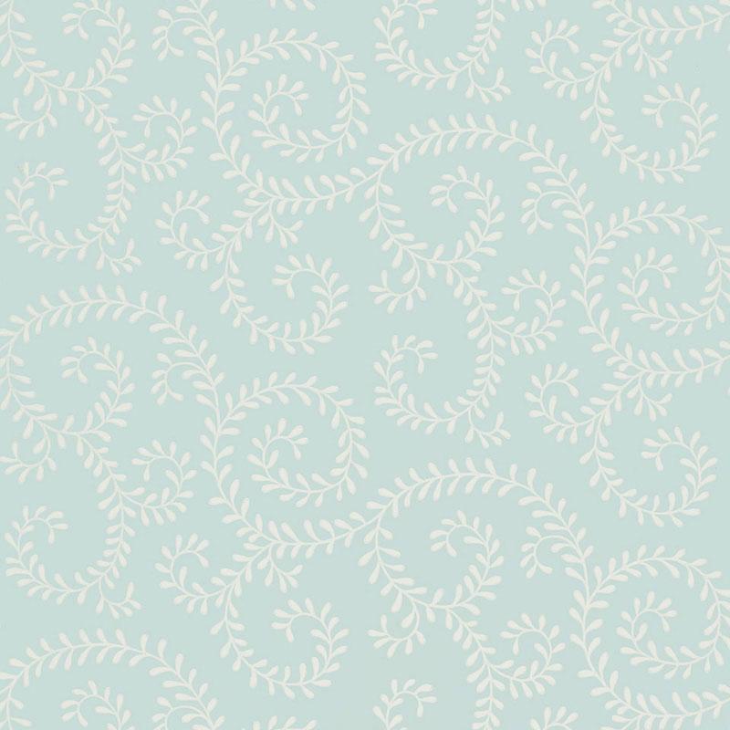 Schumacher Leafy Scroll Wallpaper