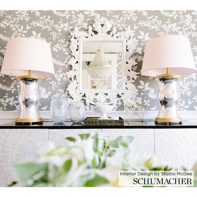 Schumacher Shadow Vine Wallpaper