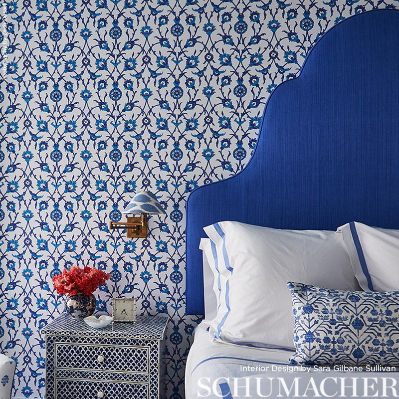 Schumacher Sultan&#39;s Trellis Wallpaper