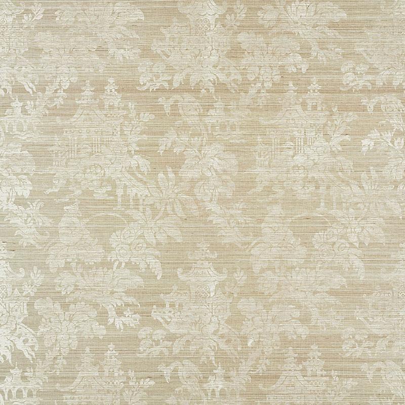 Schumacher Brighton Sisal Wallpaper