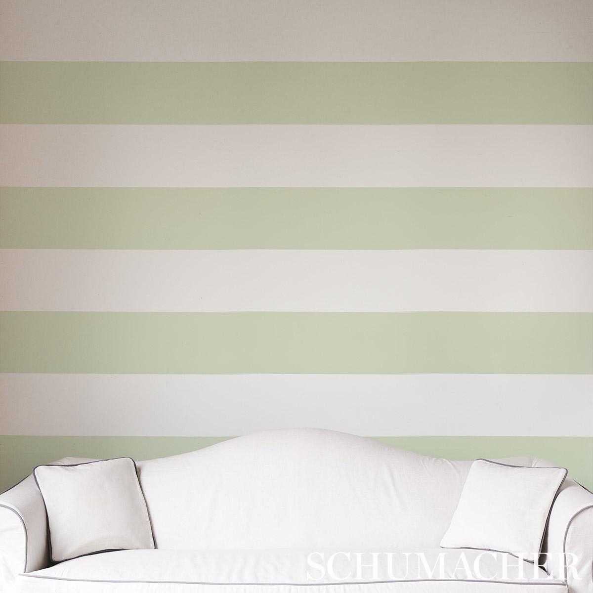 Schumacher Baxter Stripe Wallpaper