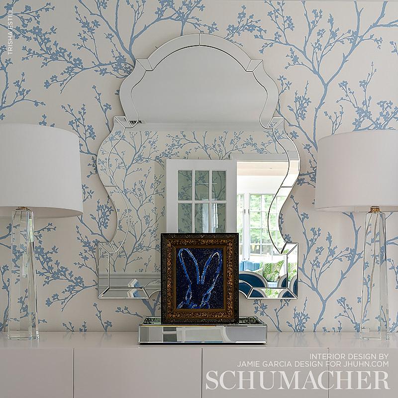 Schumacher Twiggy Paperweave Wallpaper