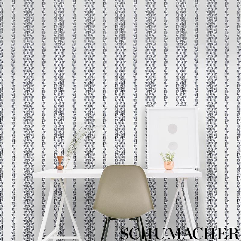 Schumacher Lillian Vine Wallpaper