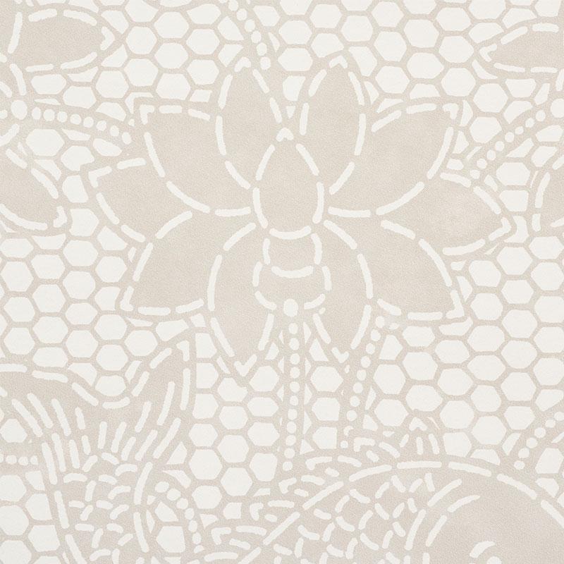 Schumacher Lotus Batik Wallpaper