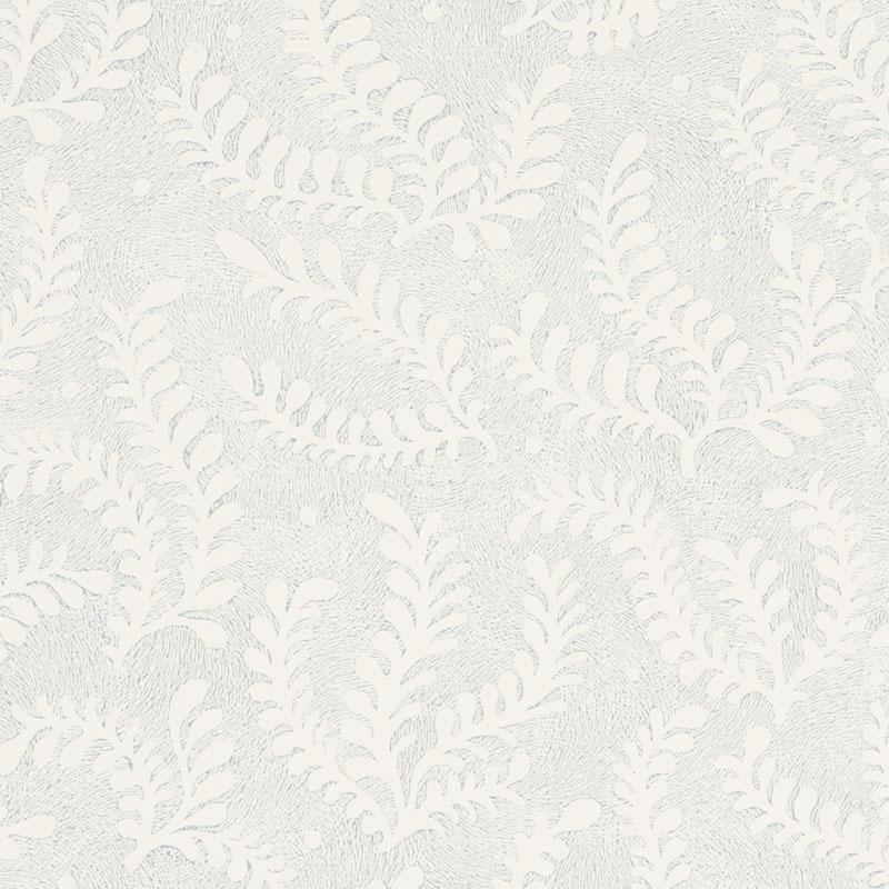 Schumacher Etched Fern Wallpaper