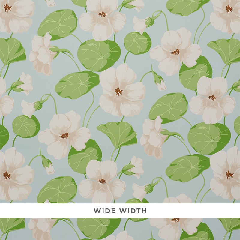 Schumacher Nasturtium Wallpaper