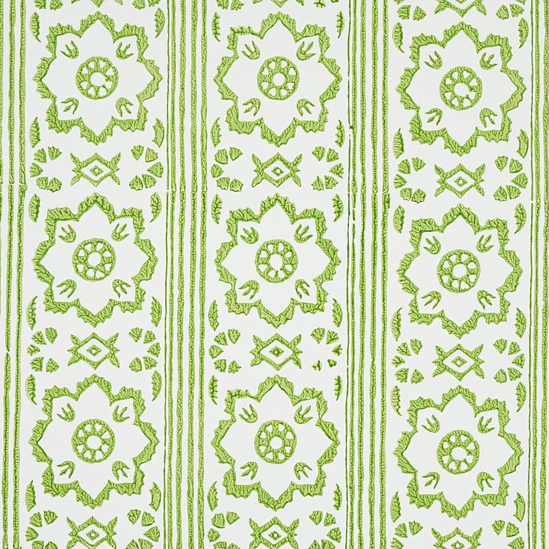 Schumacher Sunda Hand Blocked Print Wallpaper