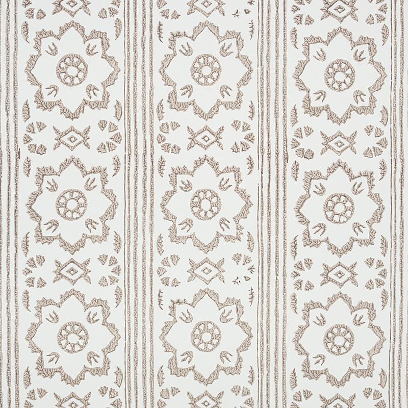 Schumacher Sunda Hand Blocked Print Wallpaper