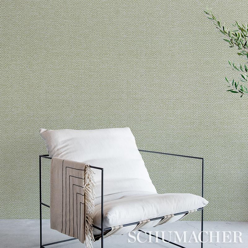 Schumacher Jubilee Paperweave Wallpaper