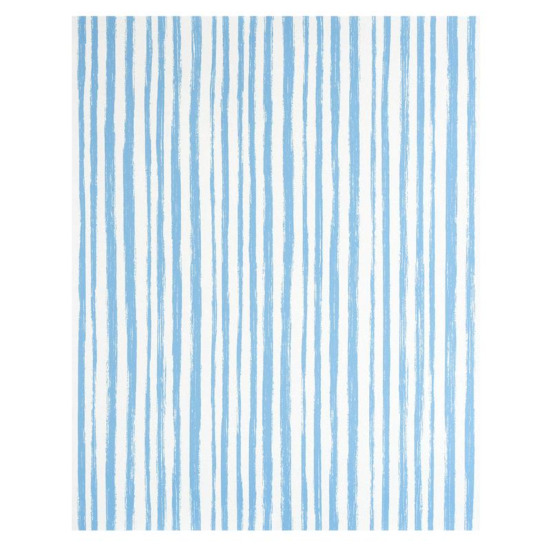 Schumacher Sketched Stripe Wallpaper