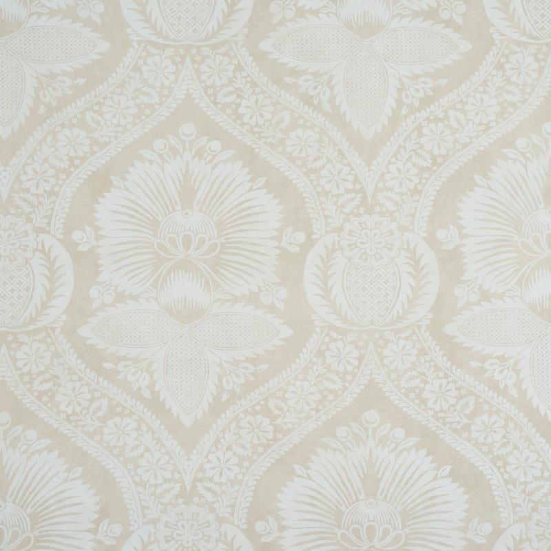 Schumacher Villandry Damask Print Wallpaper