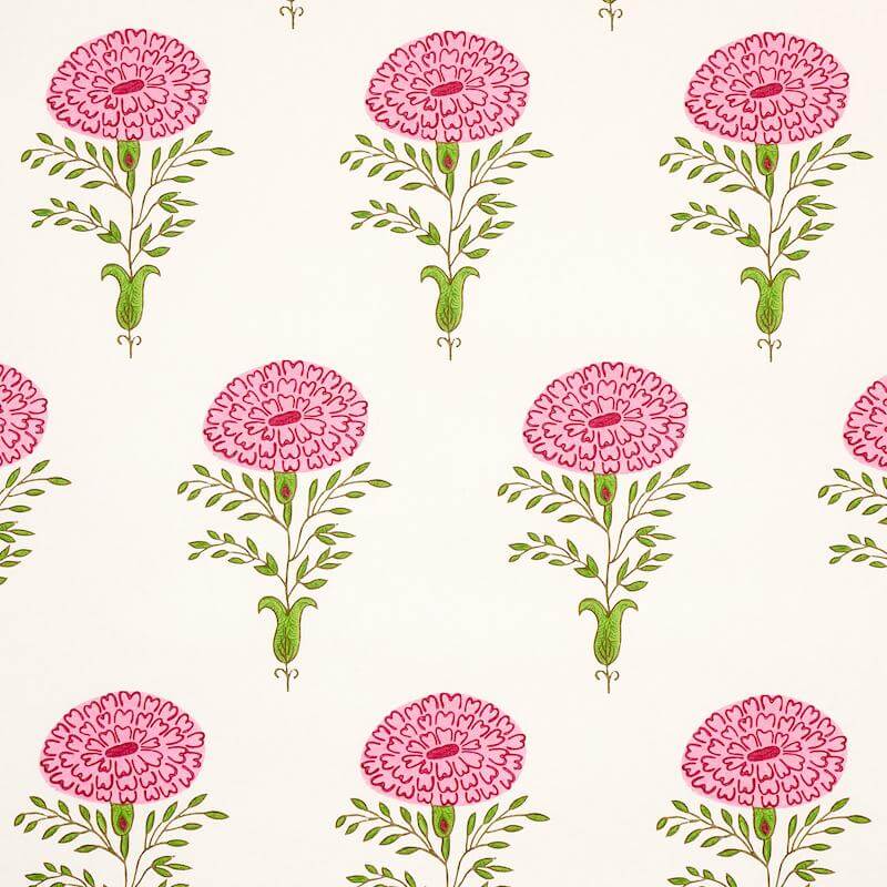 Schumacher Marigold Wallpaper