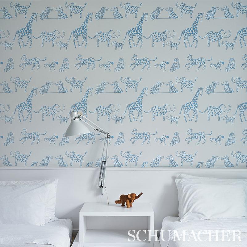 Schumacher Jungle Jubilee Wallpaper