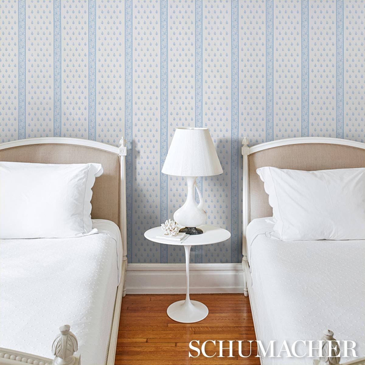 Schumacher Katsura Stripe II Wallpaper