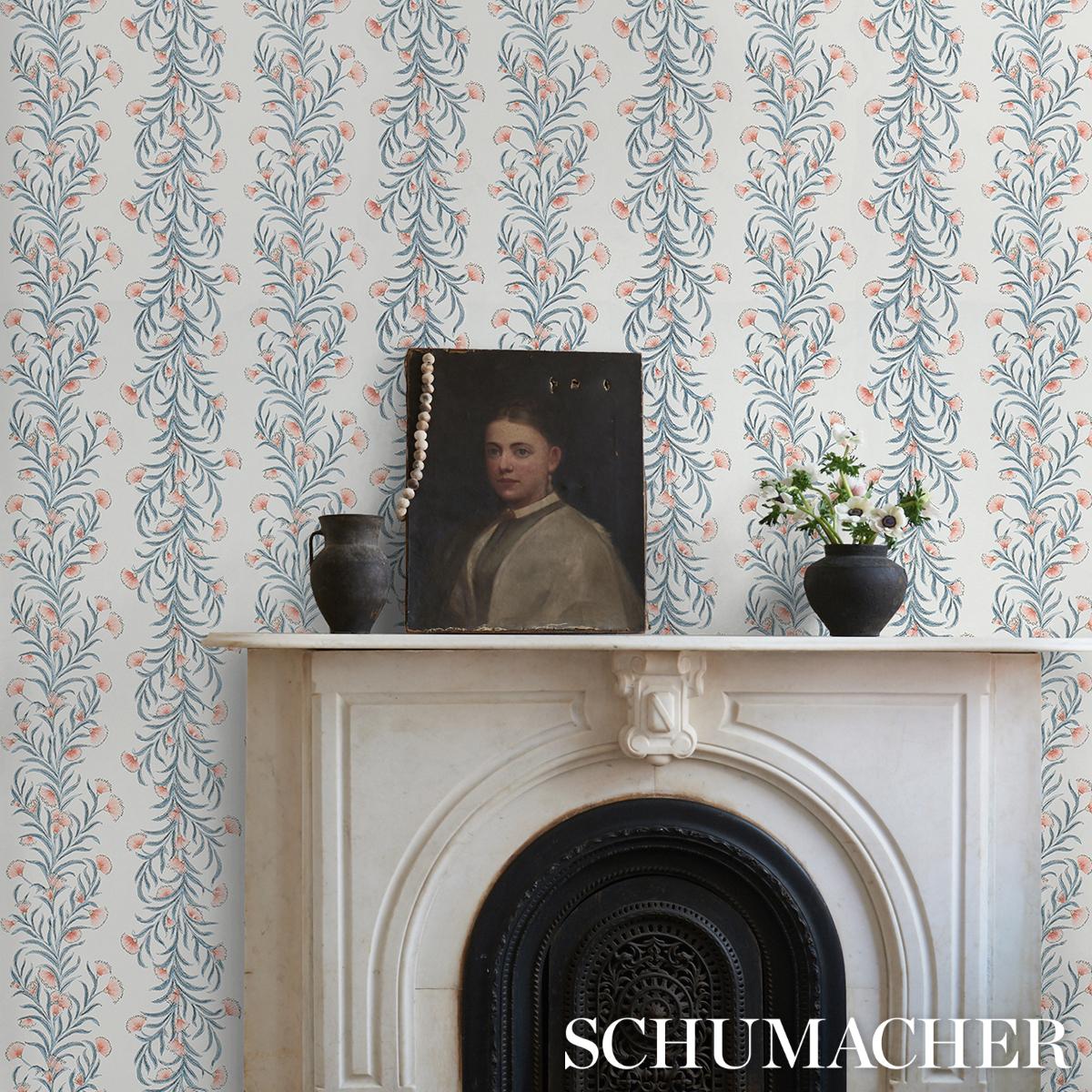 Schumacher Tasmanian Mimosa Wallpaper