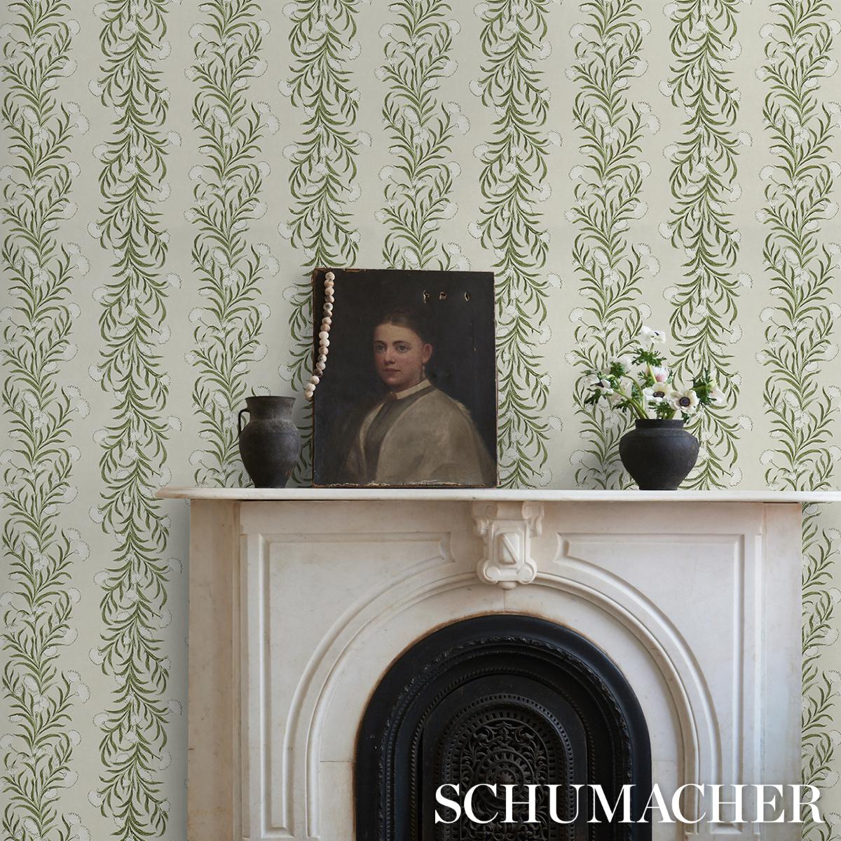 Schumacher Tasmanian Mimosa Wallpaper