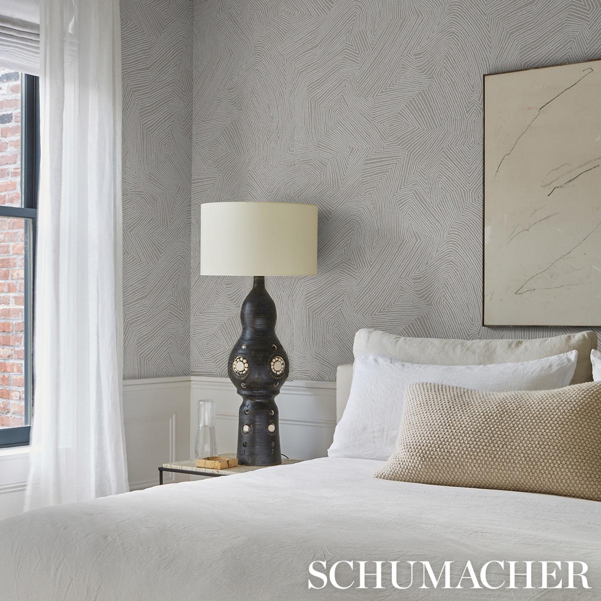 Schumacher Labyrinth Grand Wallpaper