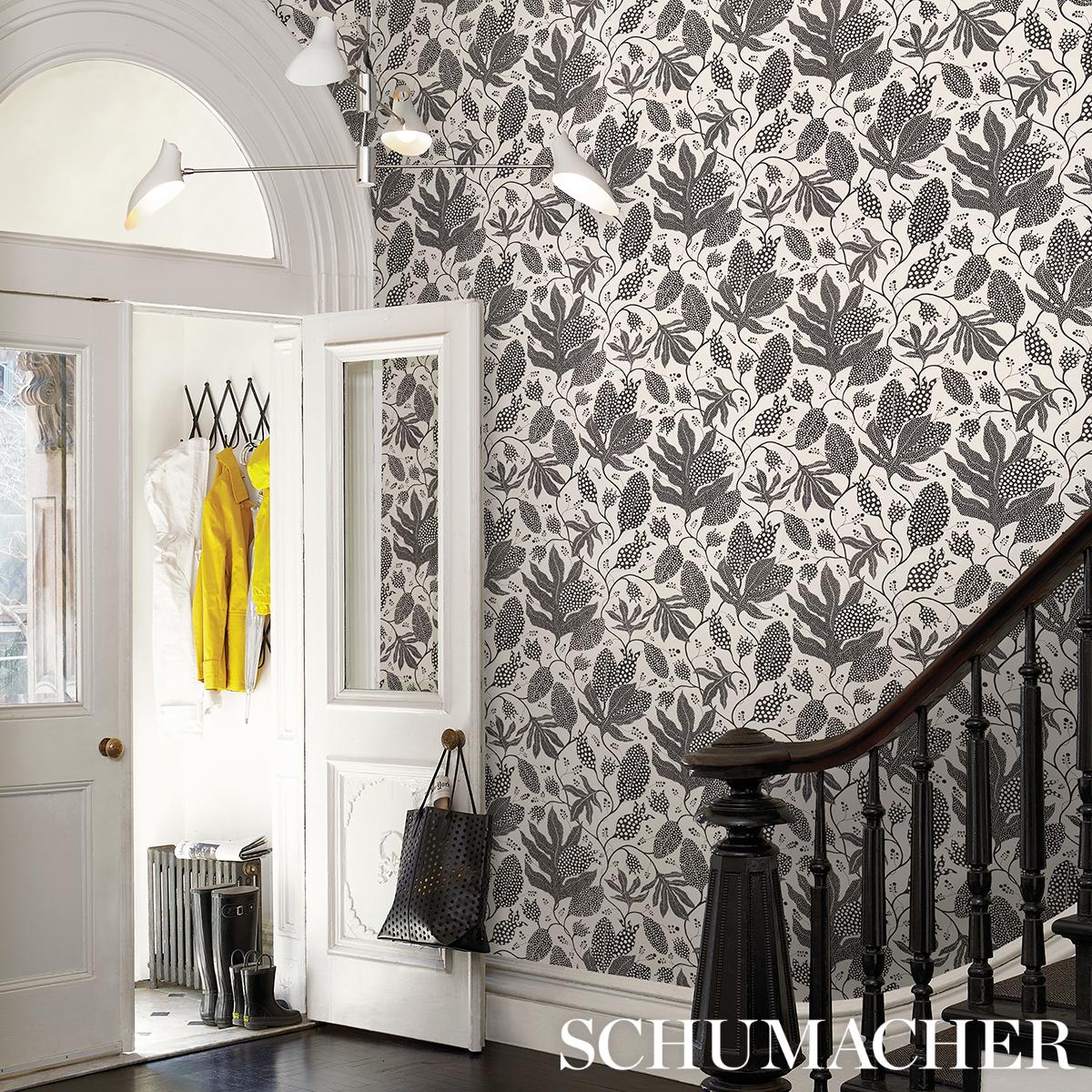 Schumacher Polka Dot Jungle Wallpaper