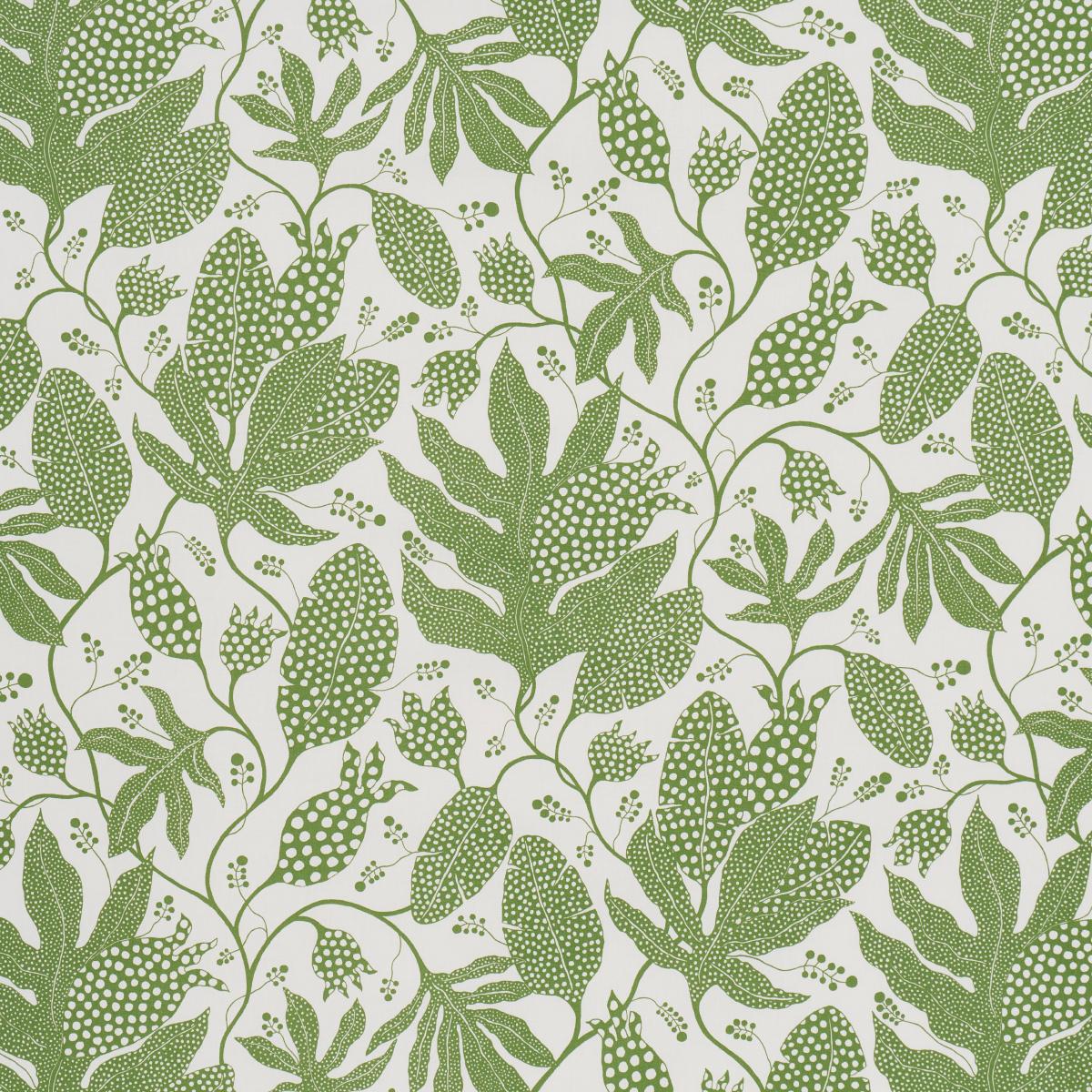 Schumacher Polka Dot Jungle Wallpaper