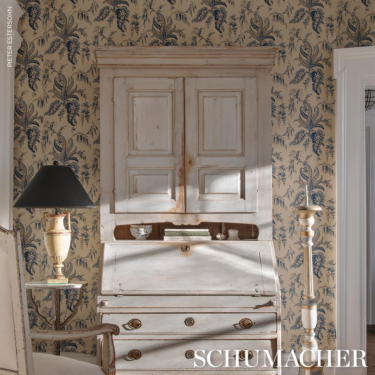 Schumacher Apolline Botanical Wallpaper