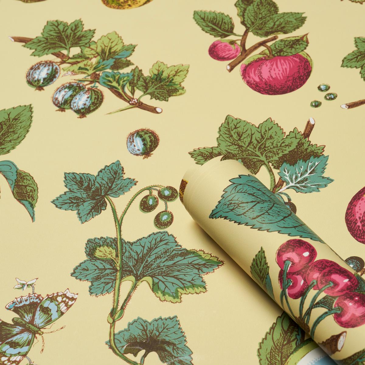 Schumacher Berry Grove Wallpaper