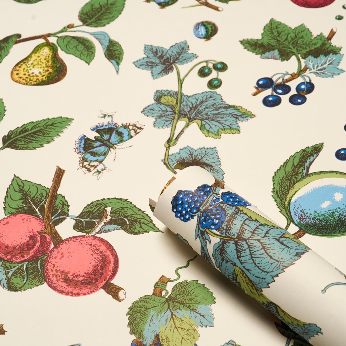 Schumacher Berry Grove Wallpaper