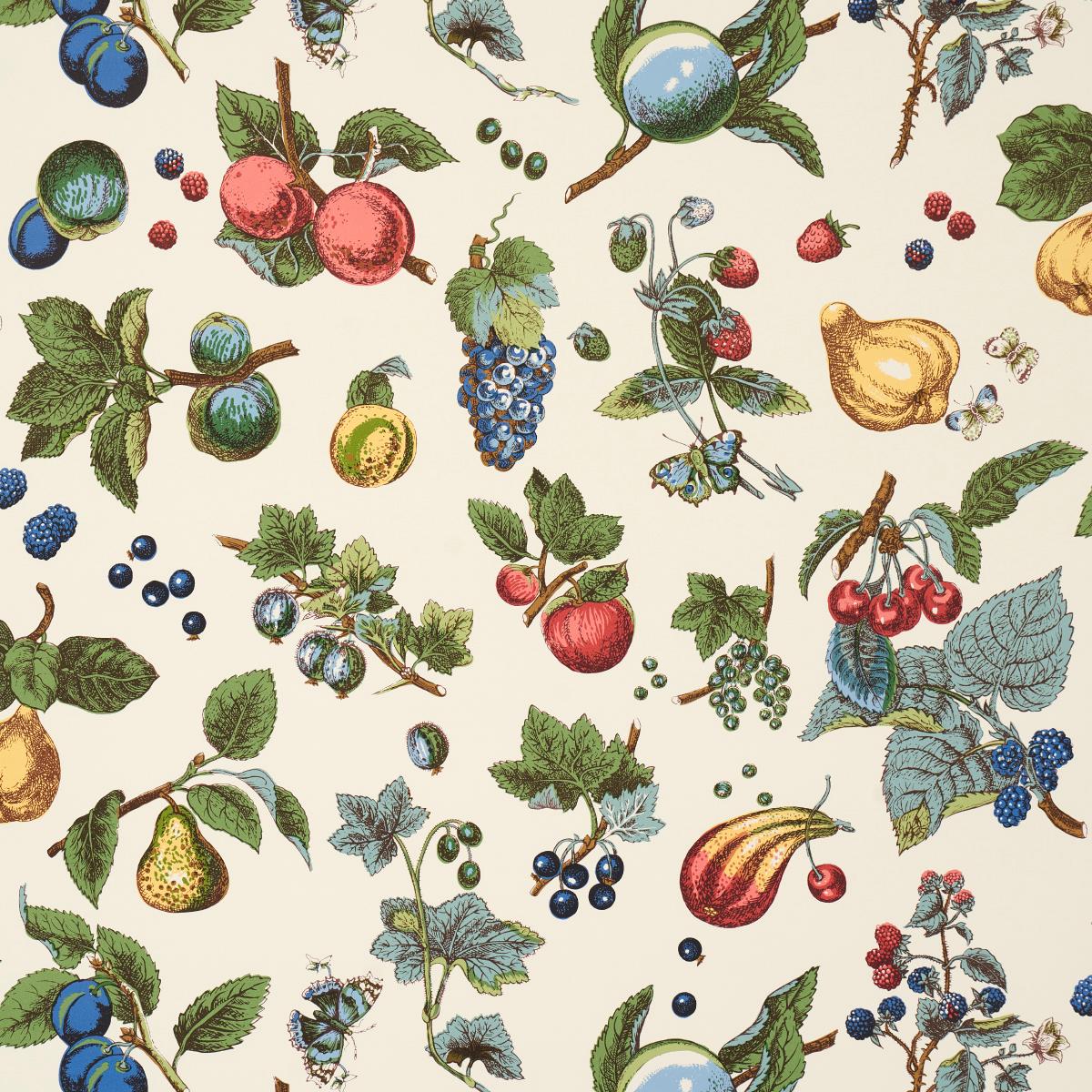 Schumacher Berry Grove Wallpaper