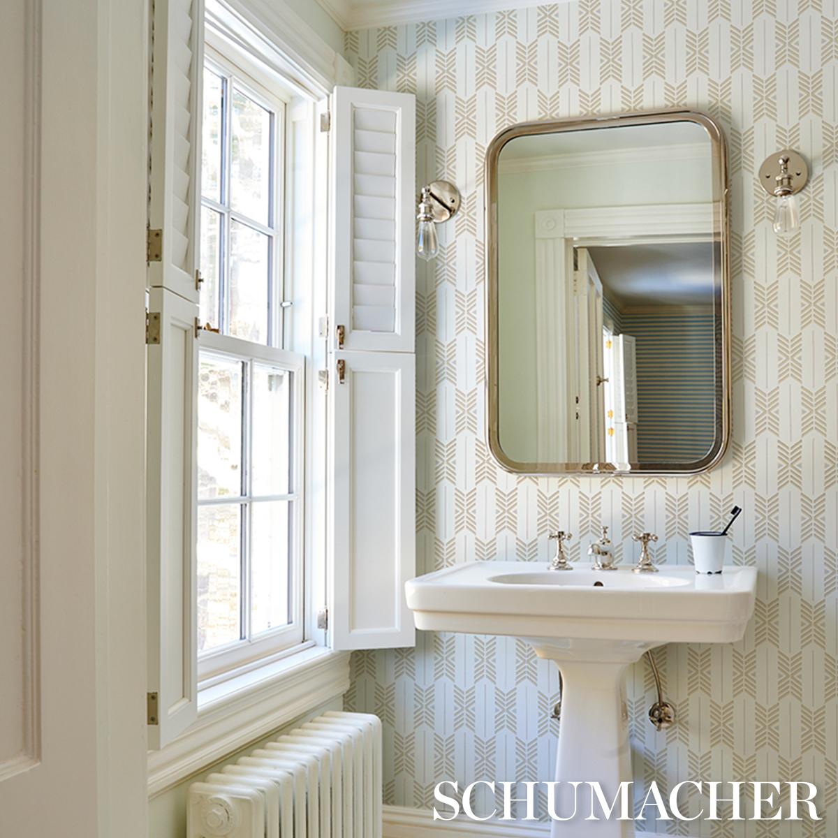 Schumacher Quiver Wallpaper