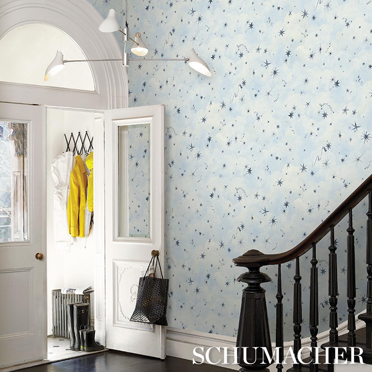 Schumacher Luminaries Wallpaper