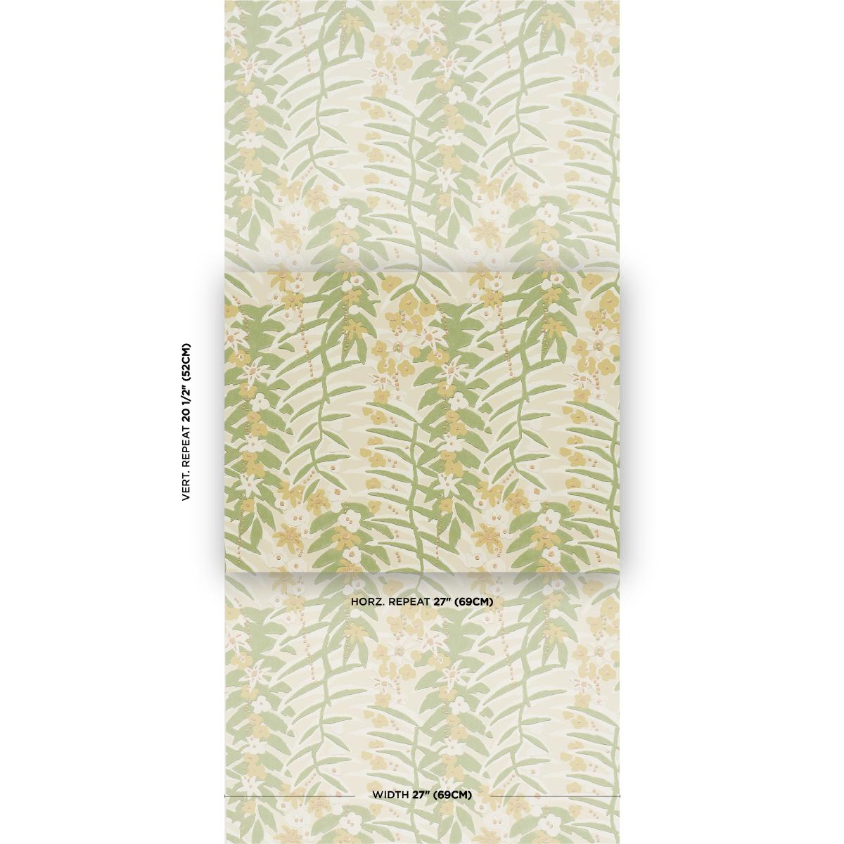 Schumacher Ashbee Botanical Wallpaper