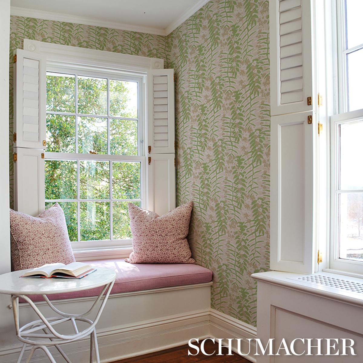 Schumacher Ashbee Botanical Wallpaper