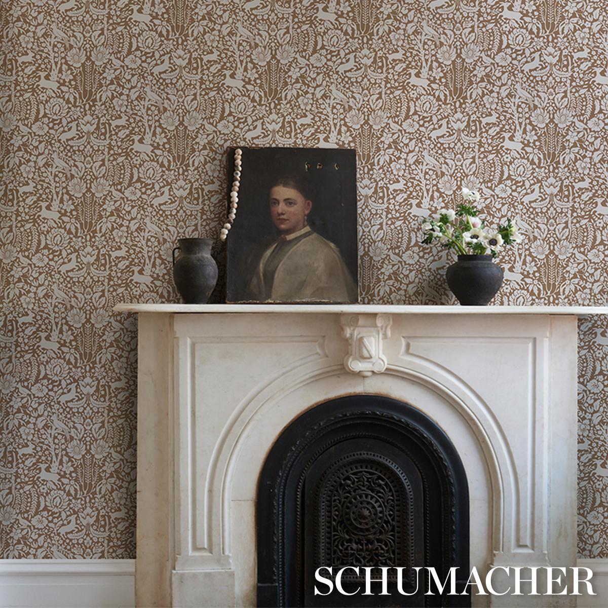 Schumacher Deerfield Wallpaper