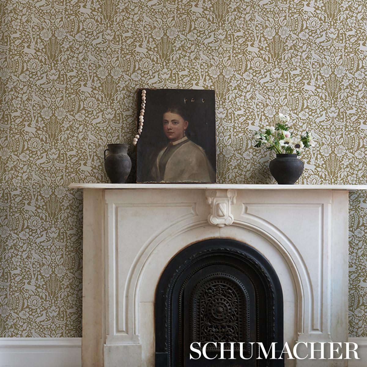 Schumacher Deerfield Wallpaper