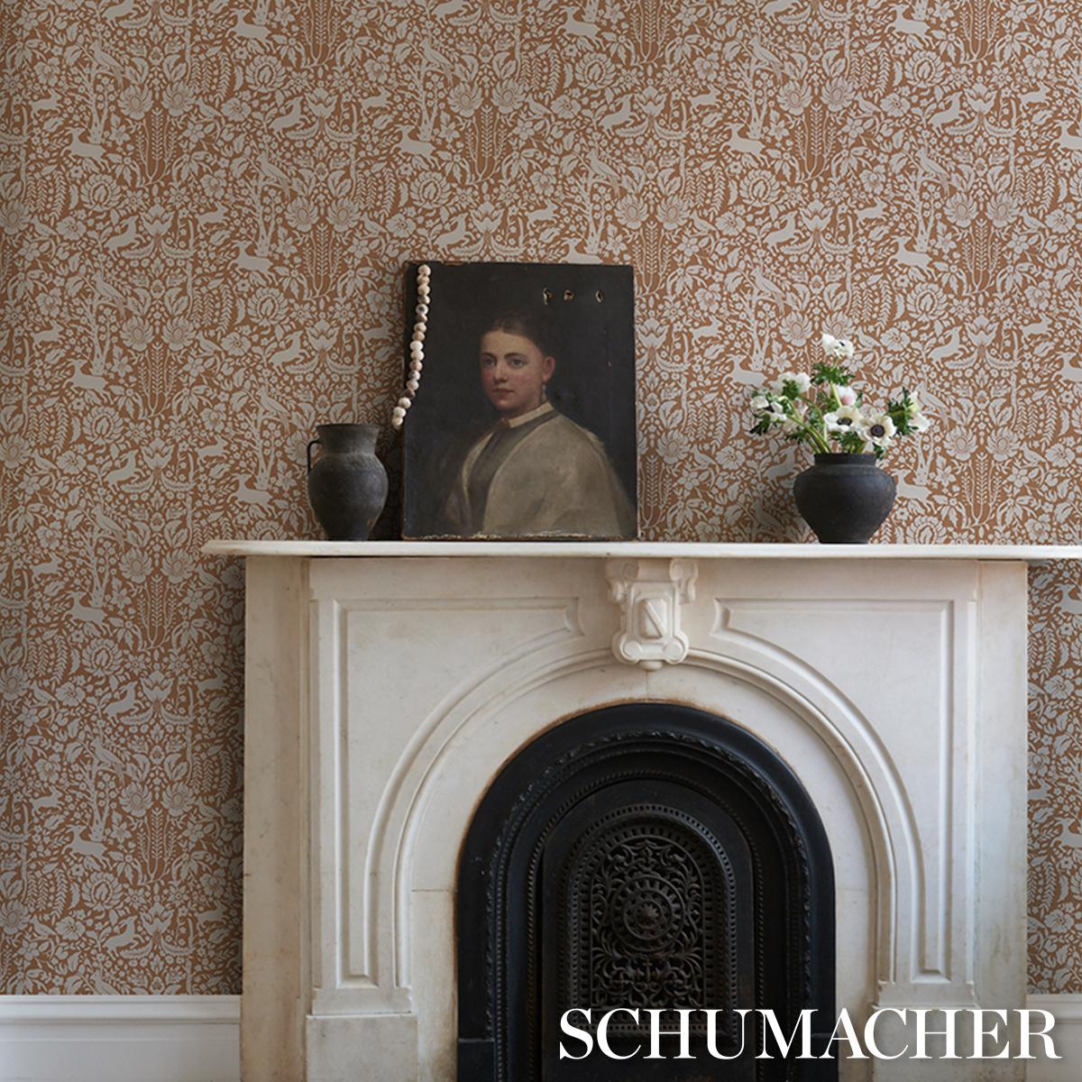 Schumacher Deerfield Wallpaper